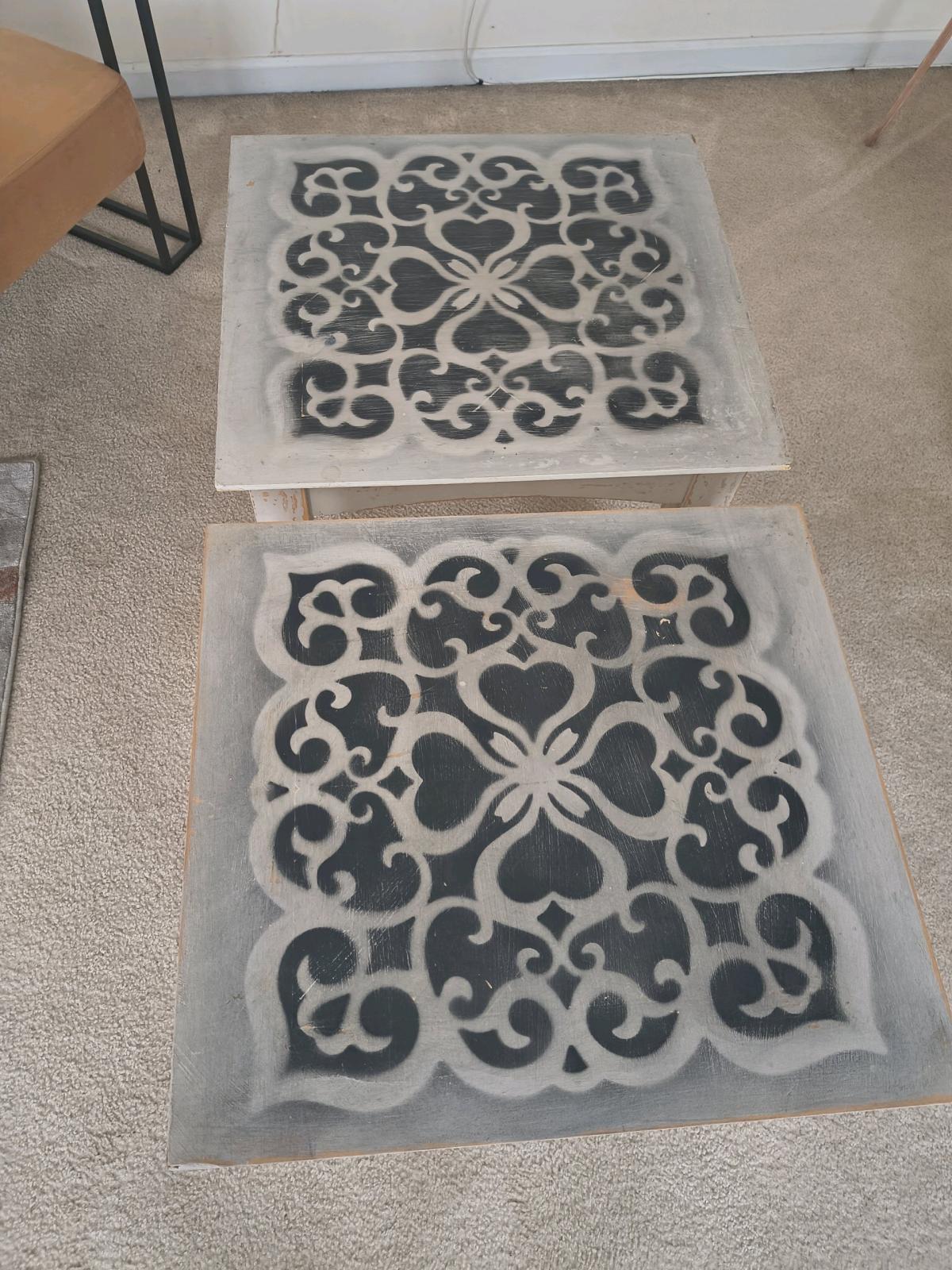 2 Stylish End Tables Practical - Ellenwood, Georgia - FleaMarketBay