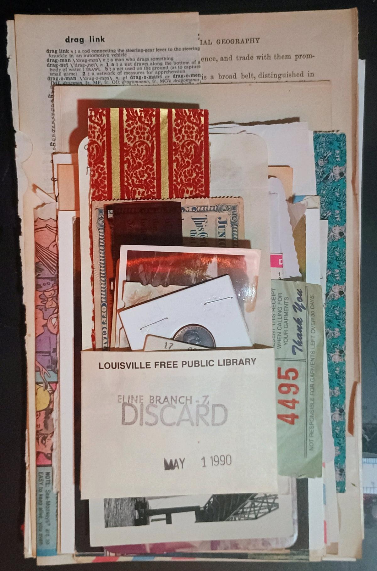 100plus pieces of unique vintage ephermera paper archive - Summerville, South Carolina - FleaMarketBay