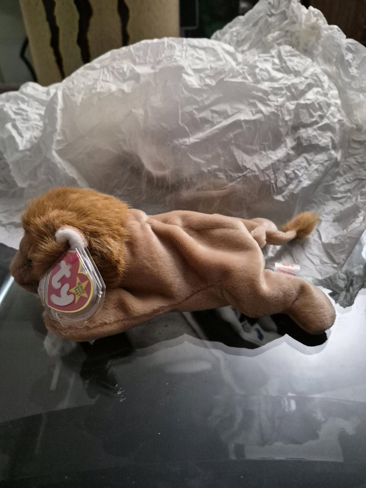 Rare Beanie Baby Roary on hang tag - Franklin, Ohio - FleaMarketBay