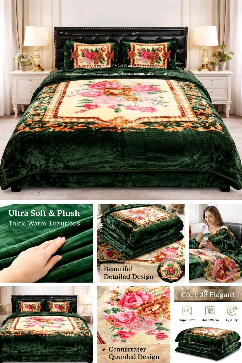 LUXURY COMFORTER BEDDING SET - Springfield, Ohio - FleaMarketBay