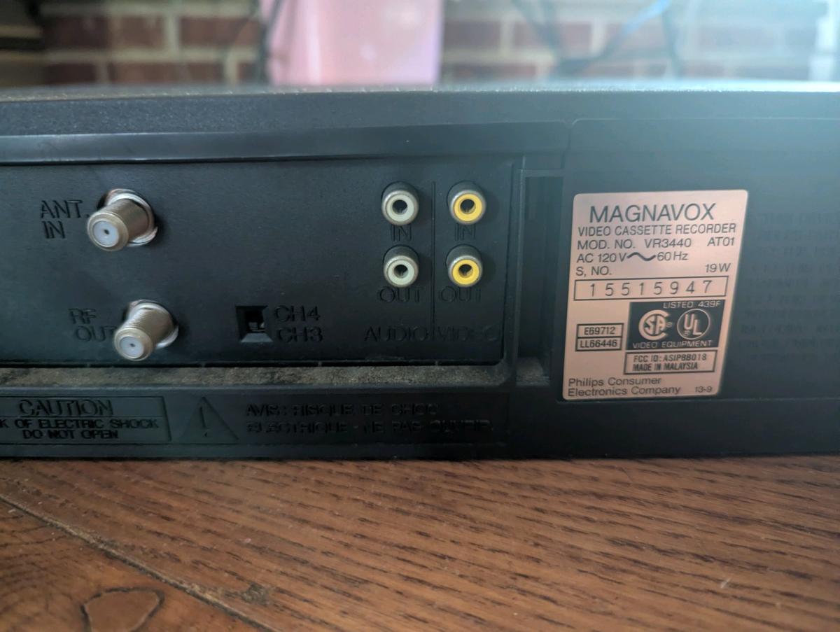 Magnavox VR3440 VCR - Northfield, New Jersey - FleaMarketBay