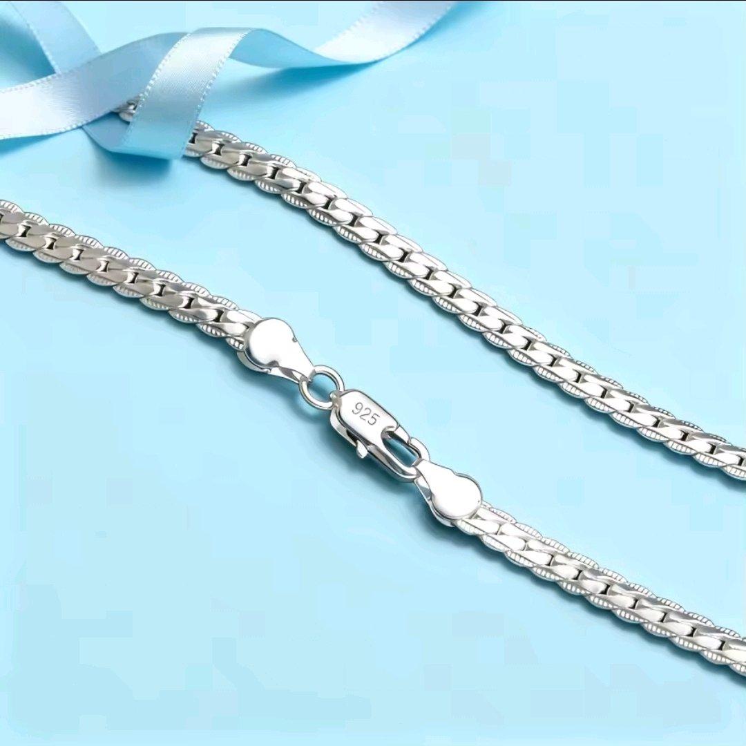 collar  estilo cubano  bao de plata sello 925 - Lewisville, Texas - FleaMarketBay
