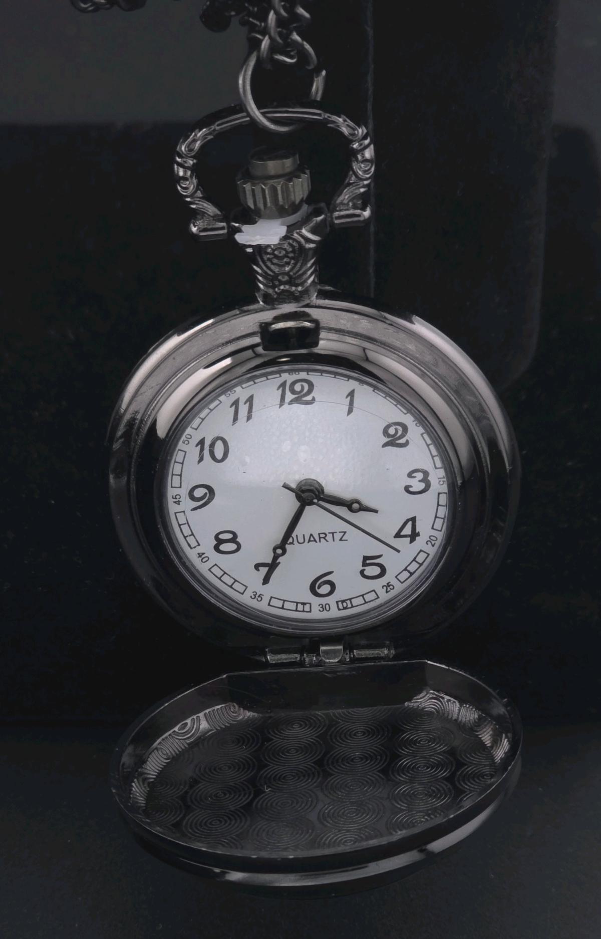 usa wolf pocket watch necklace - Saugus, Massachusetts - FleaMarketBay