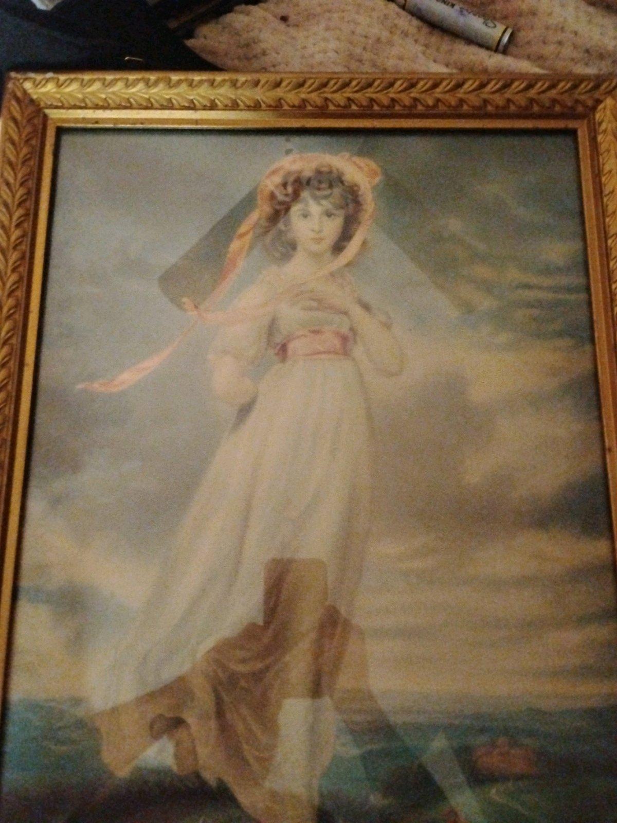 antique pictures with matching figurines - Greer, South Carolina - FleaMarketBay