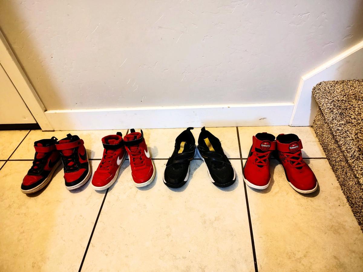 kids Nike shoes size 13 C cash only - Salt Lake City, Utah - FleaMarketBay