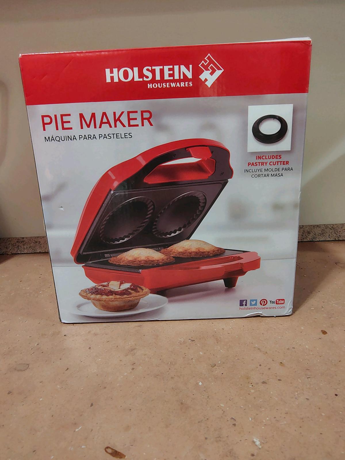 Holstein Housewares Electric Pie Maker  2 Pie Nonstick Baker - Chicago, Illinois - FleaMarketBay