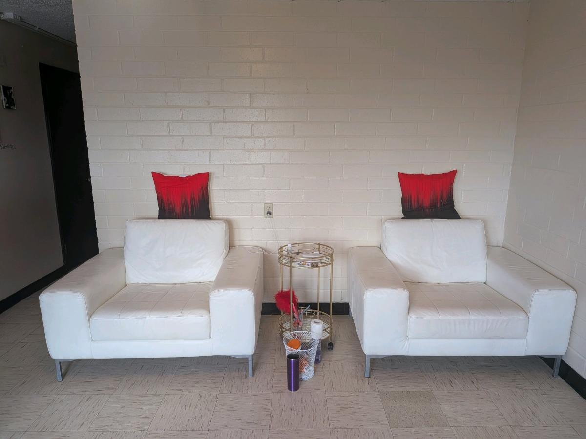 Authentic Nicoletti Salotti White Leather Chairs Made In Ita - Jacksonville, Florida - FleaMarketBay