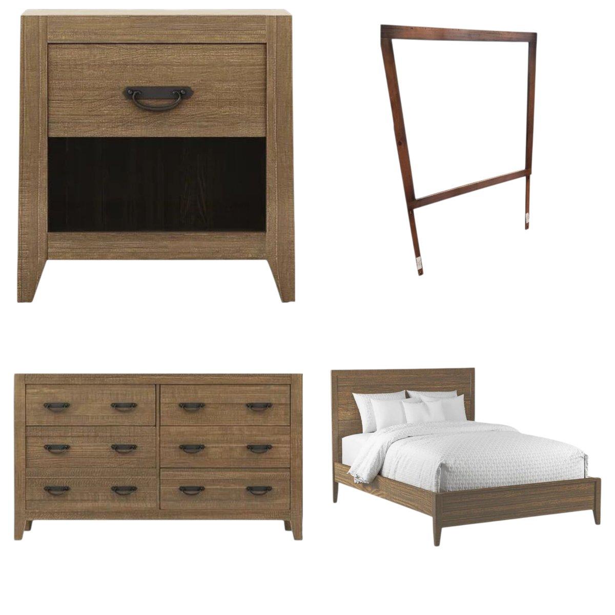 Queen Pine Bedroom Set - Simpsonville, South Carolina - FleaMarketBay