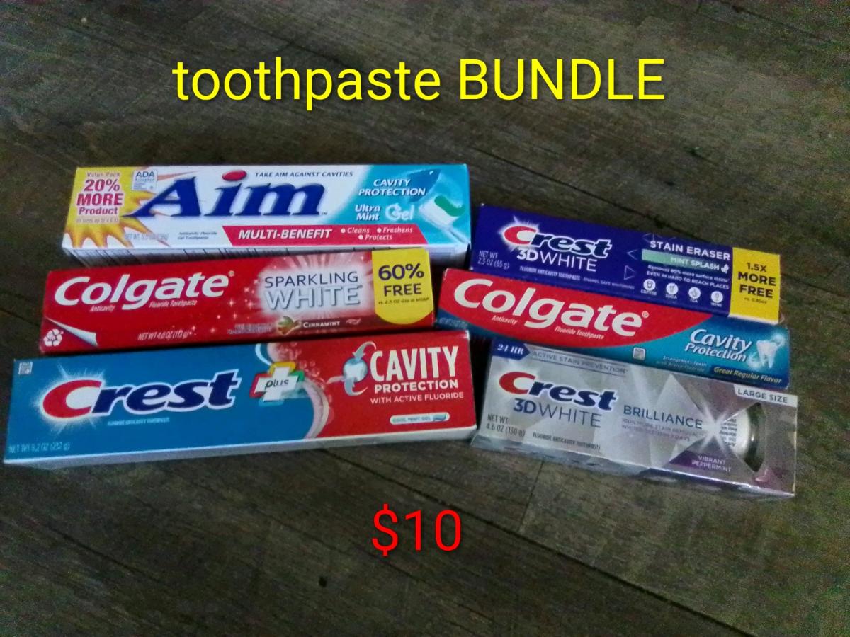 toothpaste BUNDLE - Provo, Utah - FleaMarketBay