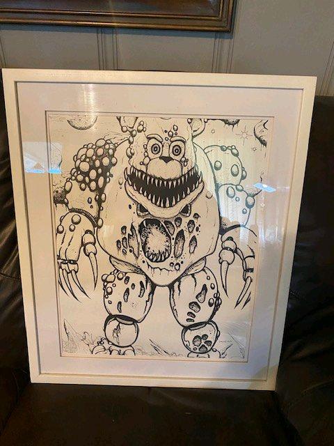 Special Custom made Five Nights at Freddys artwork - Boaz, Alabama - FleaMarketBay