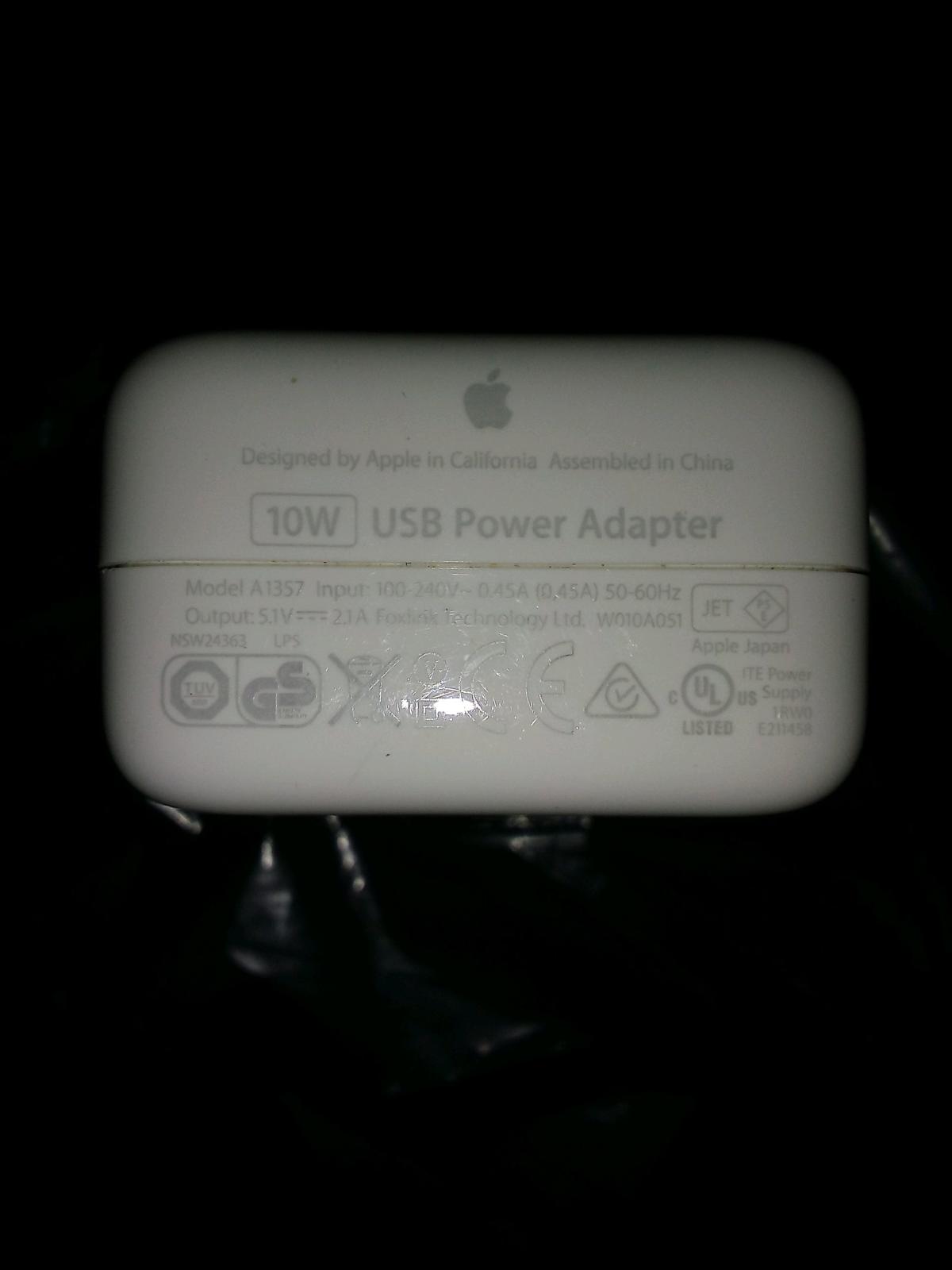 Apple 10W USB A Power Adapter - Columbus, Ohio - FleaMarketBay