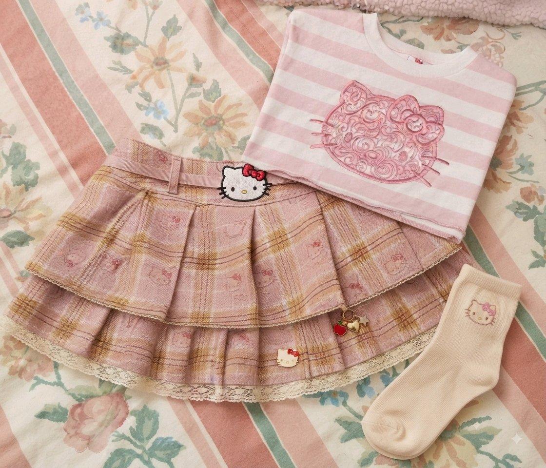 hello kitty  school girl outfit - Anthony, New Mexico - FleaMarketBay