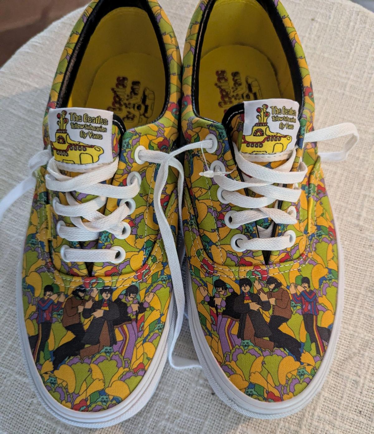 Vans X Beatles Yellow Submarine Sneakers - Northfield, New Jersey - FleaMarketBay