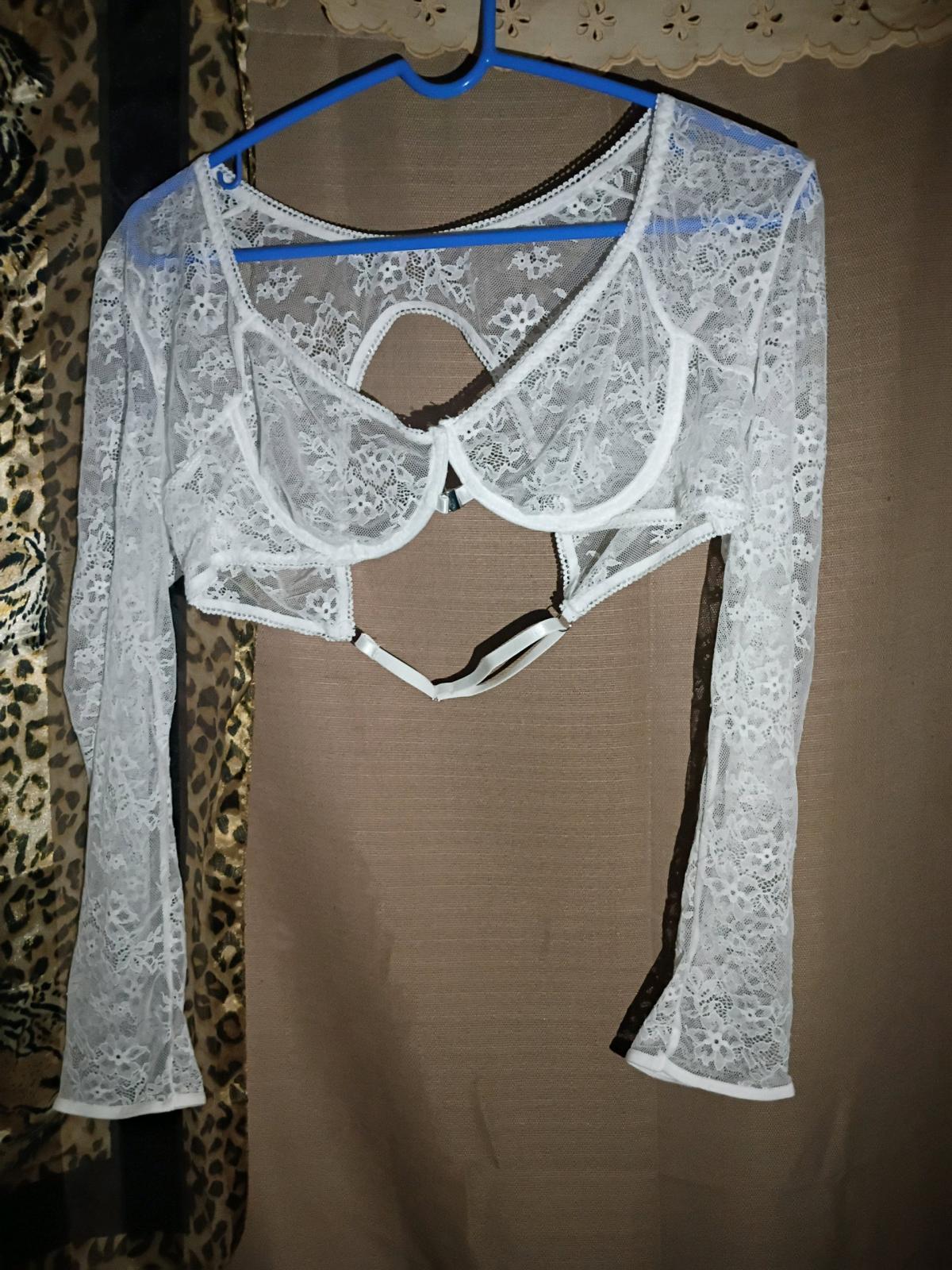 A Sexy Womans White Sheer Top with Panties and Matching Skir - Swansea, South Carolina - FleaMarketBay