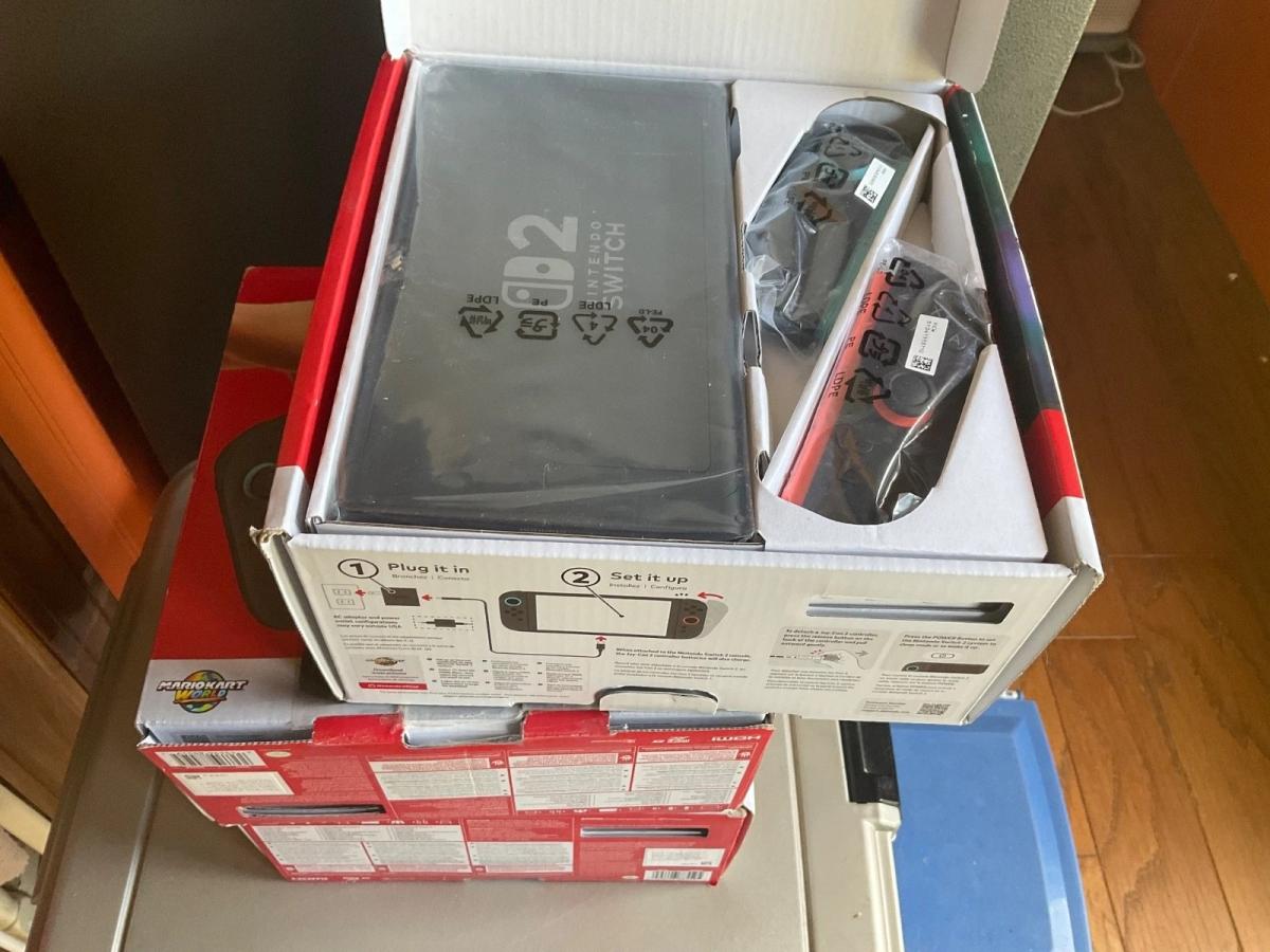 Brand new  nintendo switch  2 mario complete bundle - Abbeville, Alabama - FleaMarketBay