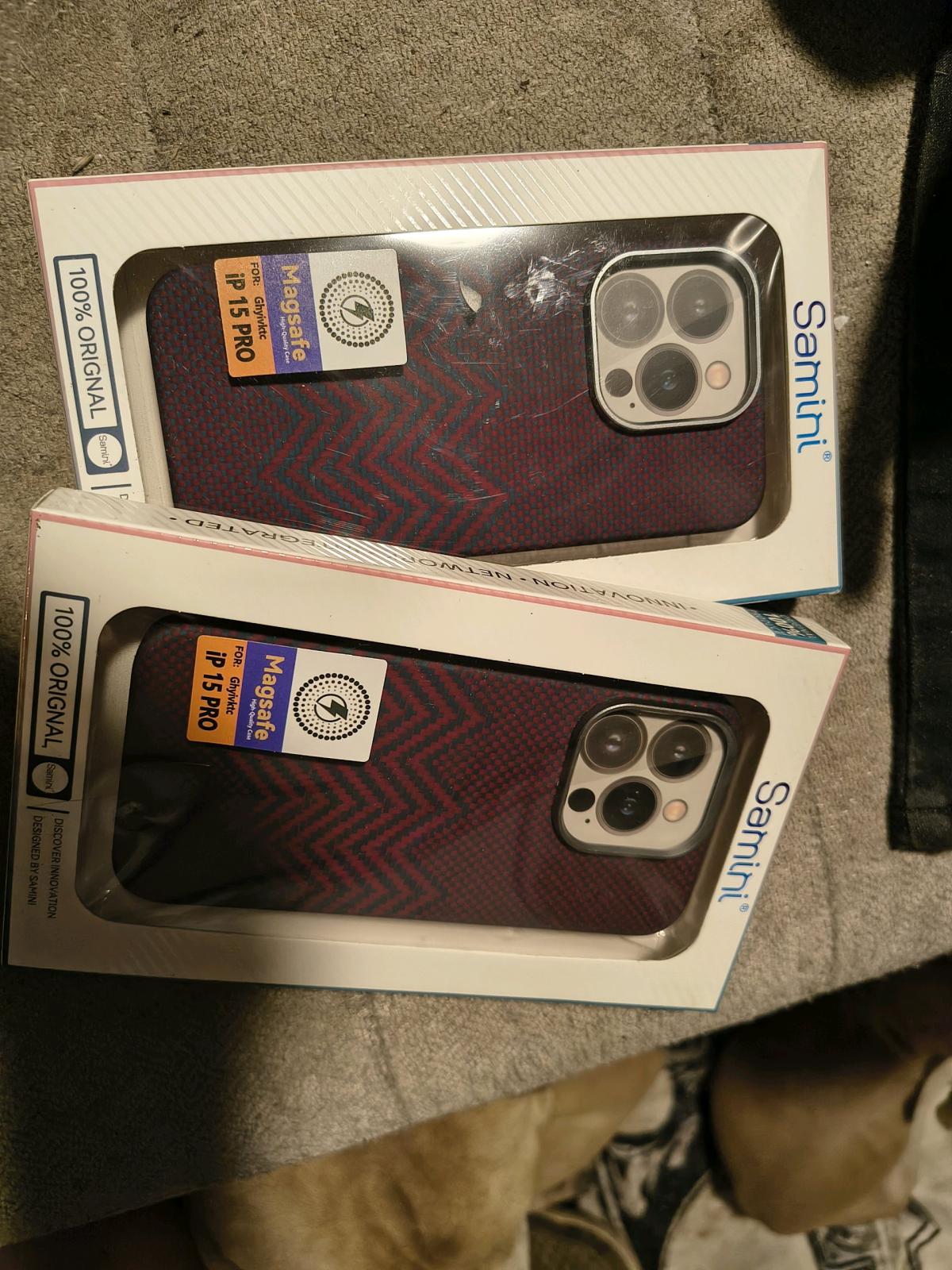 magsafe Iphone 15 pro case purple - Strafford, Missouri - FleaMarketBay