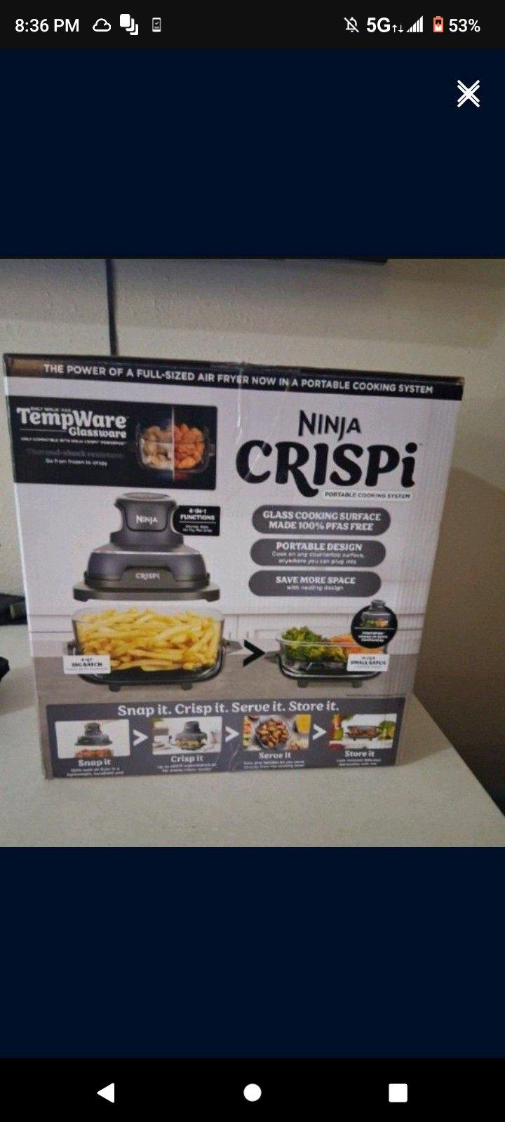 BRAN NEW NINJA CRISPY 4 IN 1 AIR FRYER - Bellflower, California - FleaMarketBay