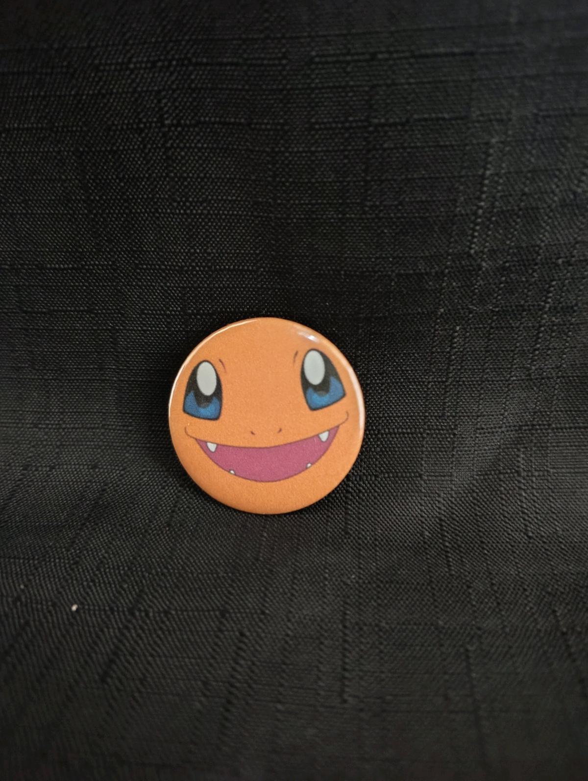 Pokemon Charmander button badge pin - Tampa, Florida - FleaMarketBay