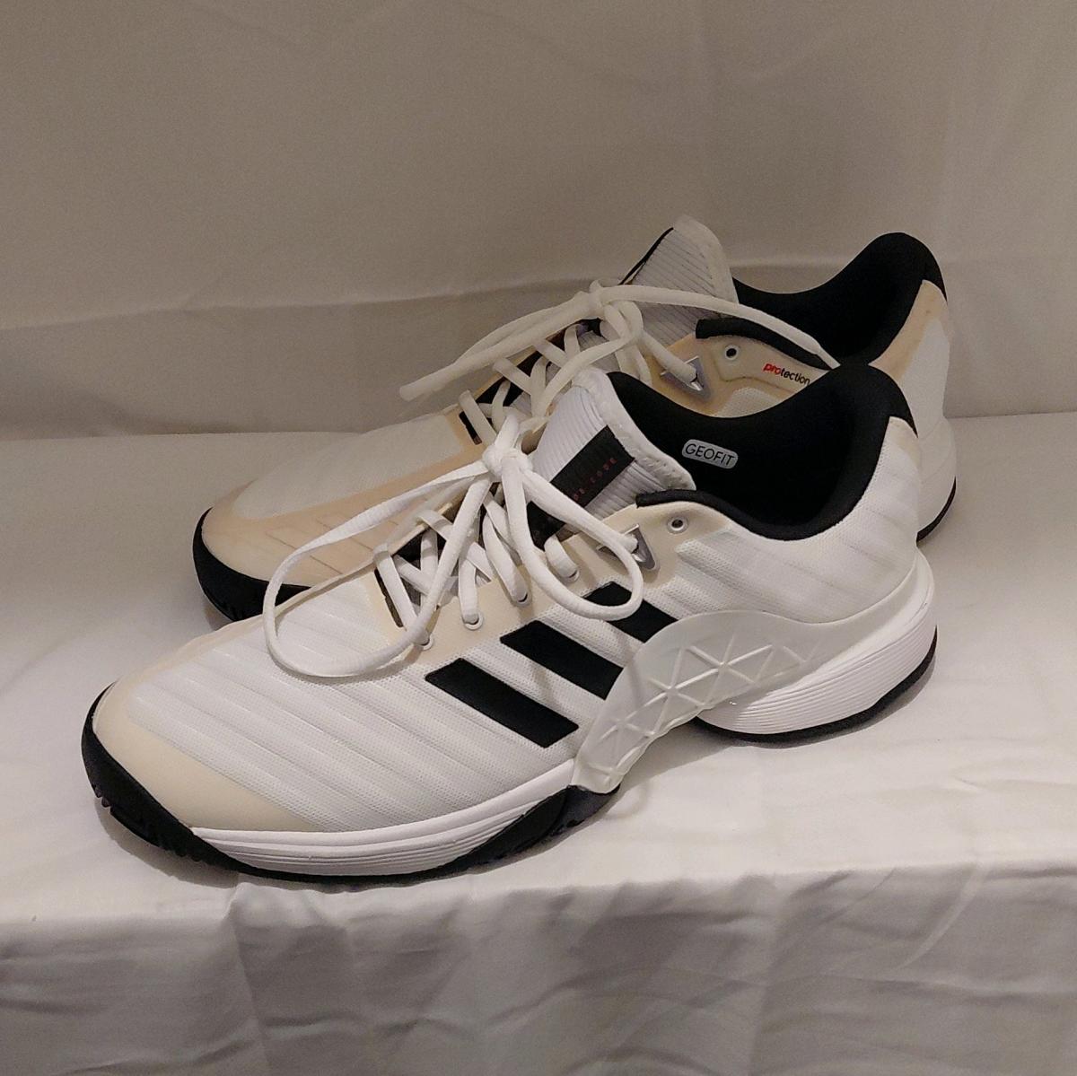 adidas Barricade 2018 Boost Footwear WhiteCore BlackMatte Si - Fort Worth, Texas - FleaMarketBay