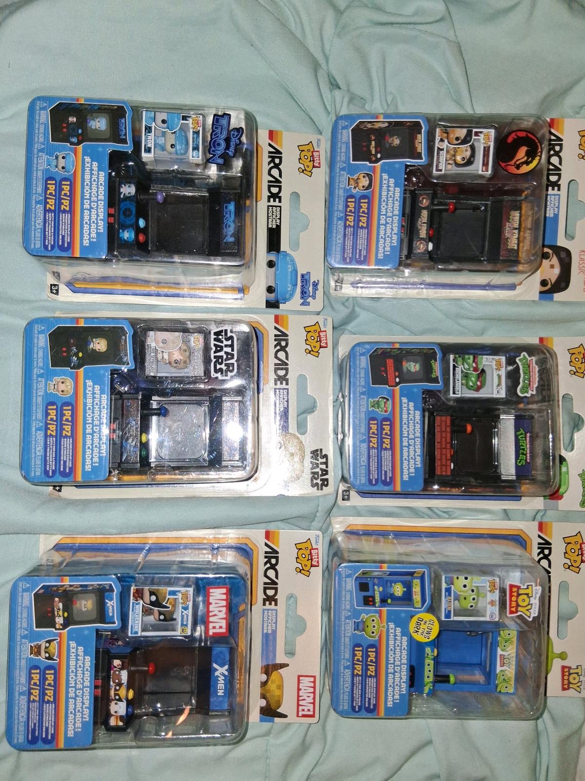 6 funko arcade bitty pops sealed - Kaukauna, Wisconsin - FleaMarketBay