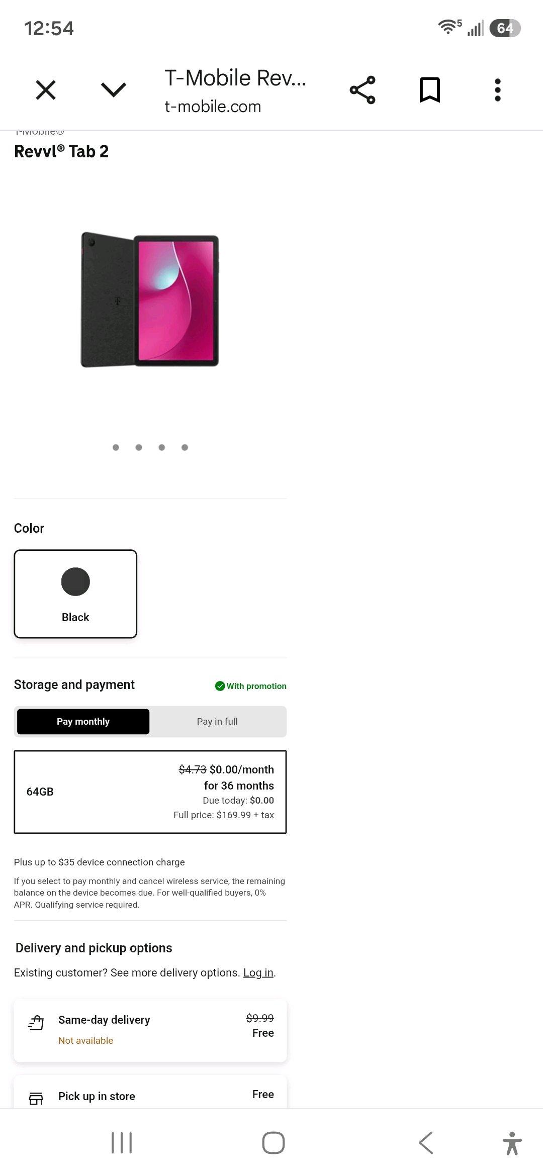 Samsung tmobile tablet 10 inches 64 GB - Brooklyn, New York - FleaMarketBay