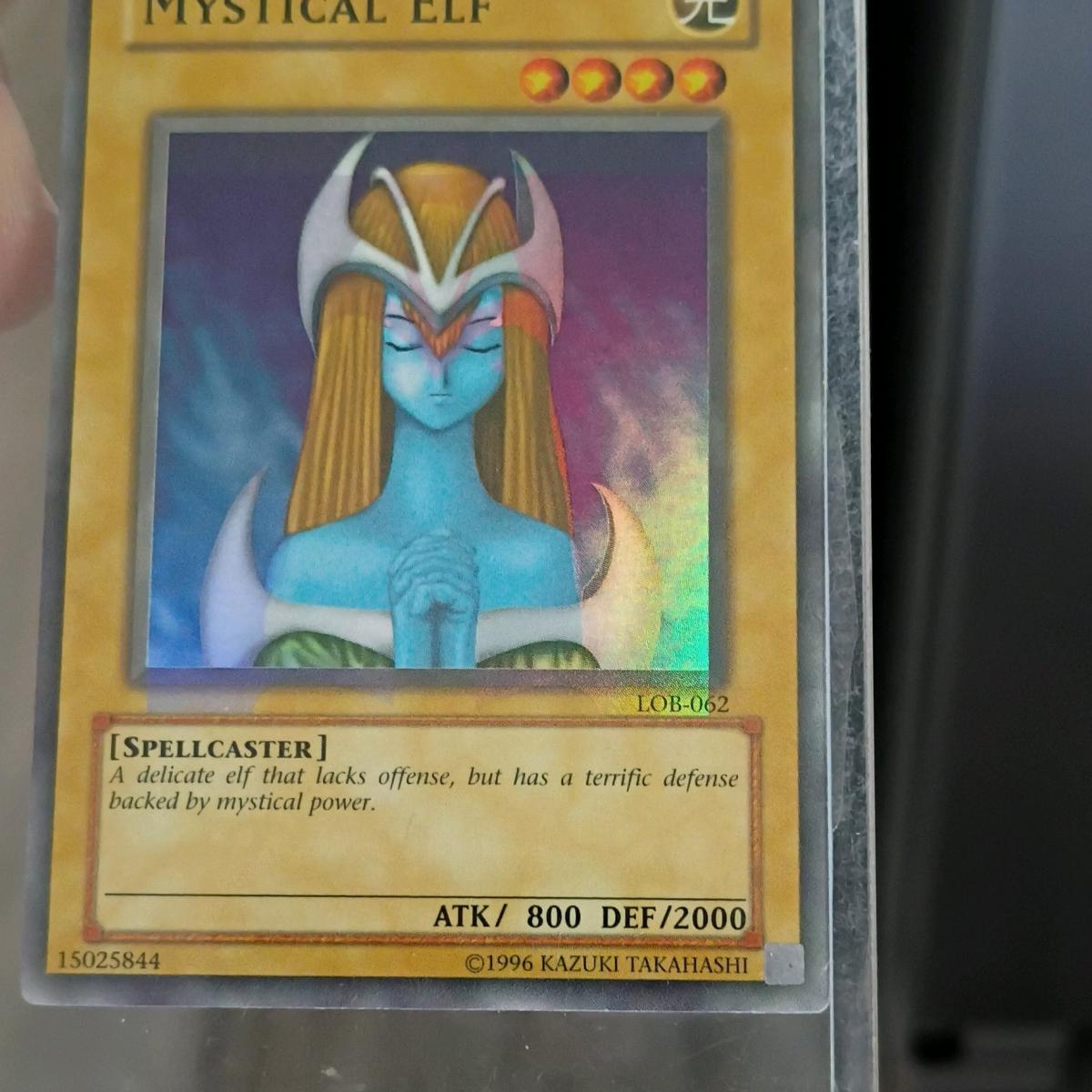 1996 Yu Gi Oh base set Mystical Elf - Foley, Alabama - FleaMarketBay