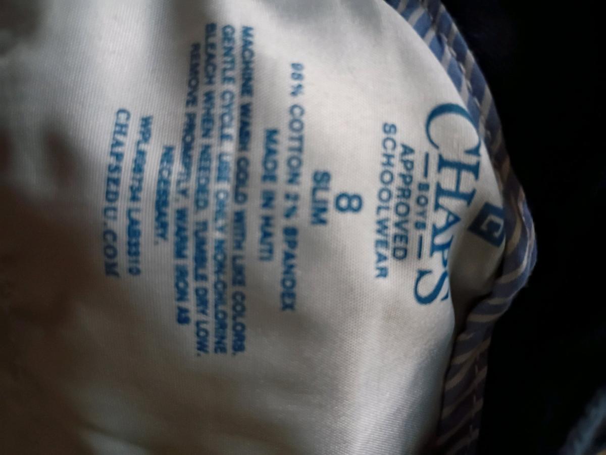 A Nice Blue Pair of Chaps Pants size 8 - Swansea, South Carolina - FleaMarketBay