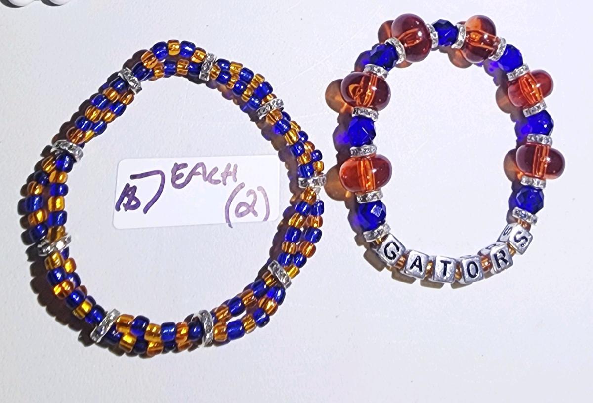 Football teams beaded bracelets - Knoxville, Tennessee - FleaMarketBay