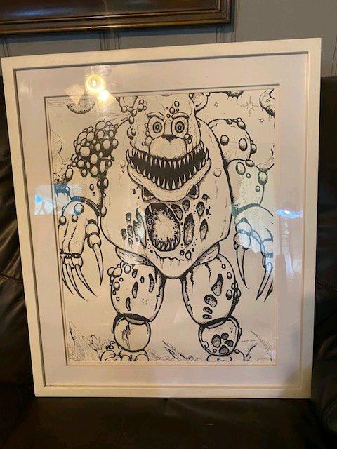 Special Custom made Five Nights at Freddys artwork - Boaz, Alabama - FleaMarketBay