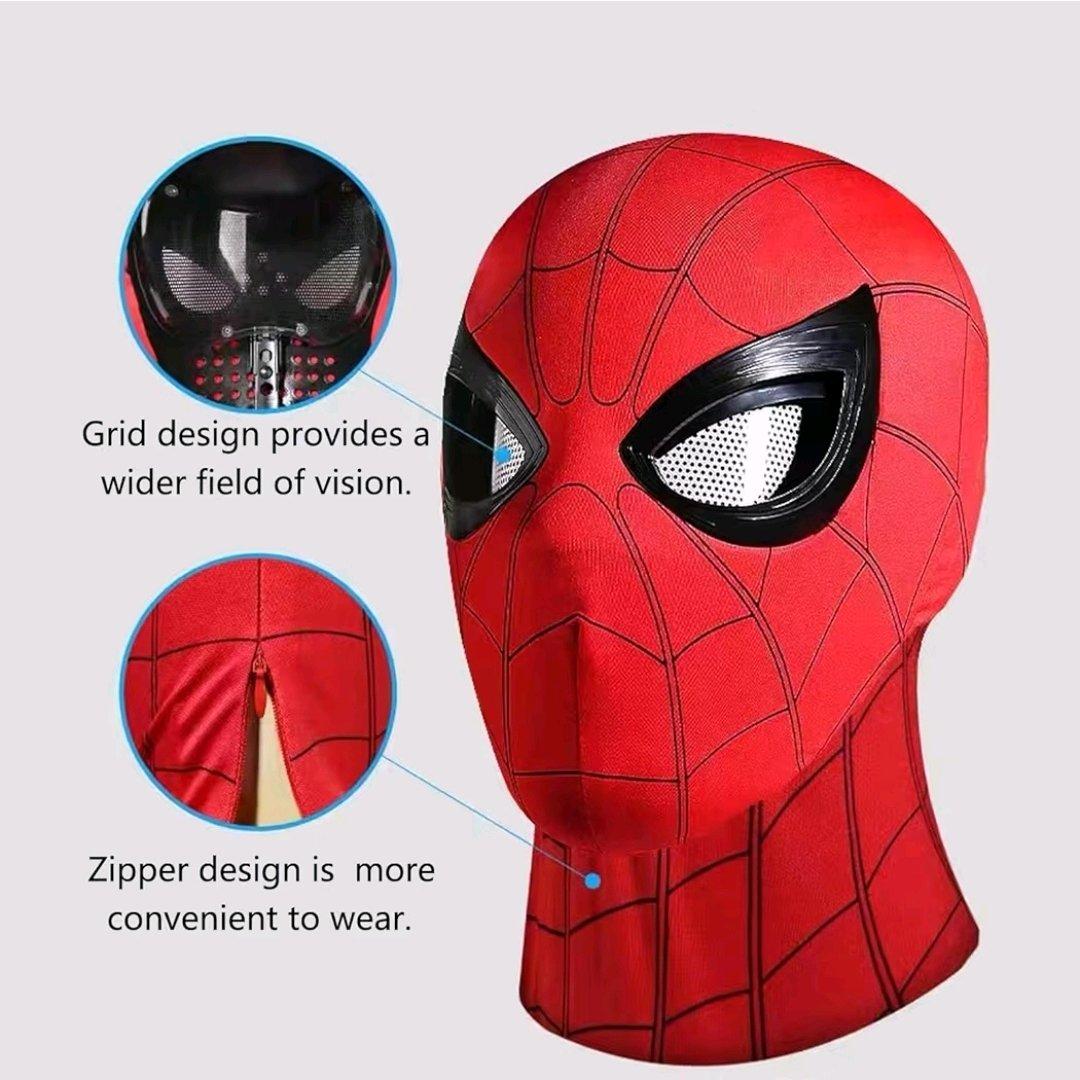Spider Man Blinking Eye Mask Red - Roslindale, Massachusetts - FleaMarketBay