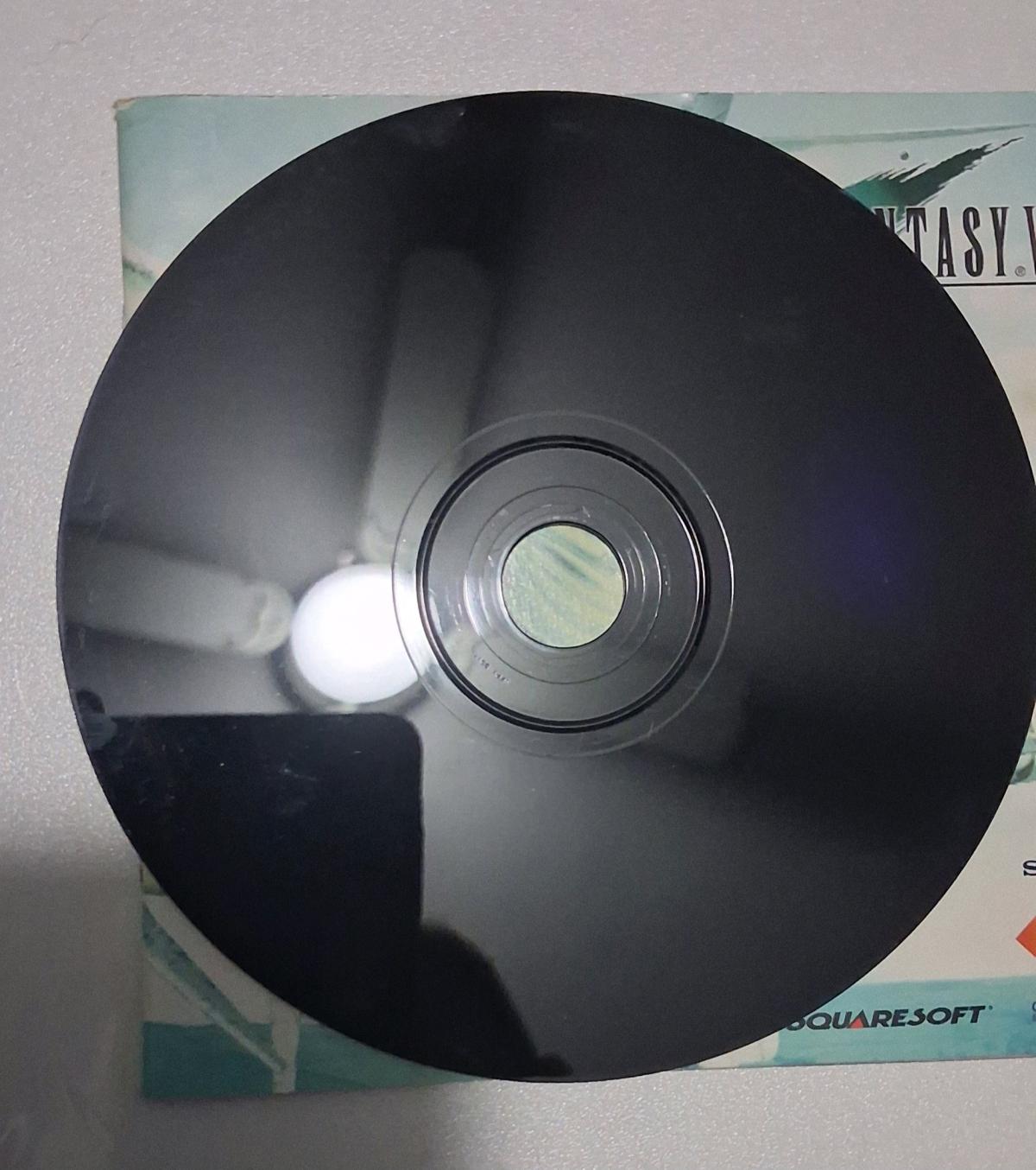 Final Fantasy VII PS1 Complete Black Label  3 Discs  Manual - Fort Worth, Texas - FleaMarketBay