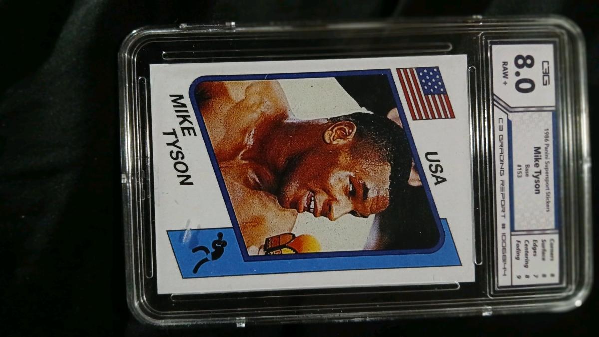 1986 Panini Supersport Mike Tyson 153  TRUE ITALIAN RC - Willow Creek, California - FleaMarketBay