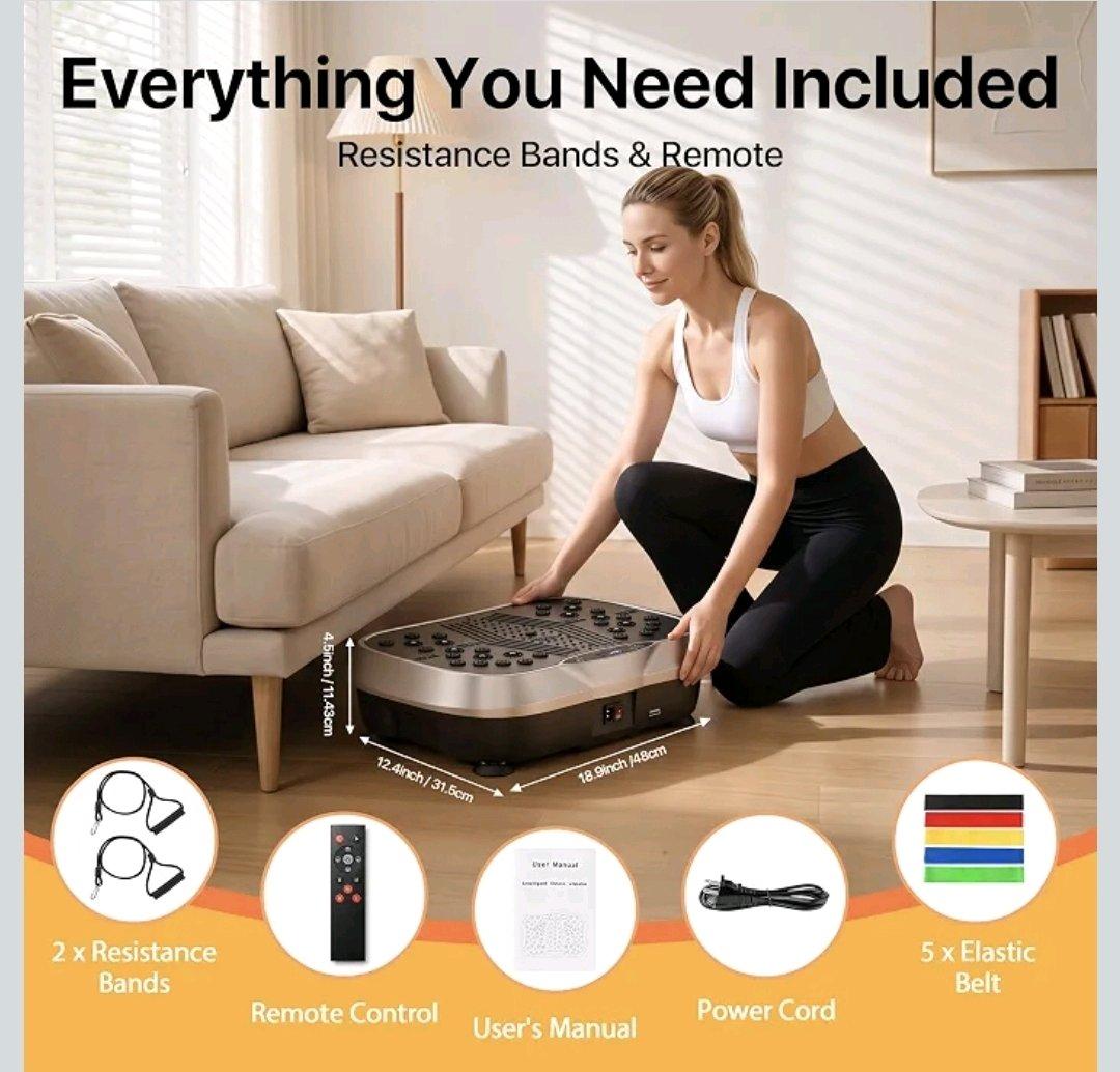 Brand new Vibration Plate Exercise Machine10 Preset - Verona, New Jersey - FleaMarketBay