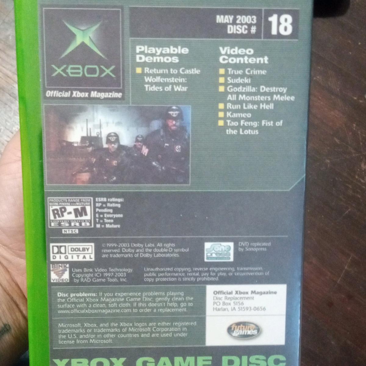 2003 xbox game demo issues bundle - Agency, Missouri - FleaMarketBay