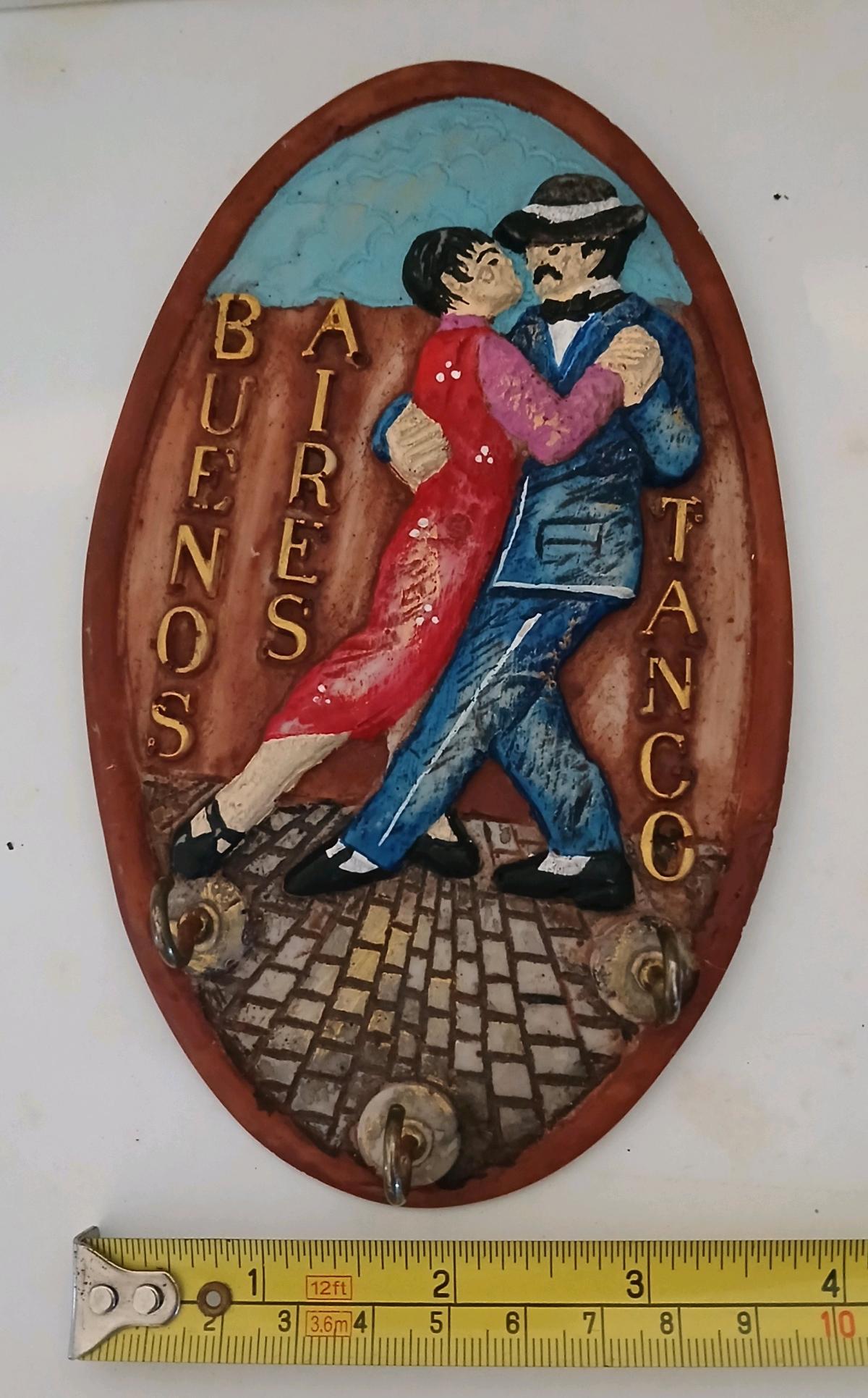 Home Decor Ceramic and Hand Painted Tango Dancing Couple - Kissimmee, Florida - FleaMarketBay
