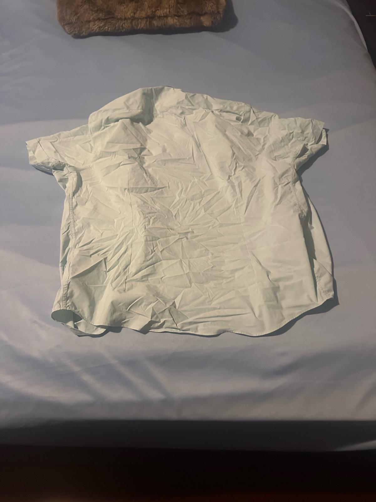 Express Shirt Mens Large green Performance Slim Fit Casual B - Garden Grove, California - FleaMarketBay