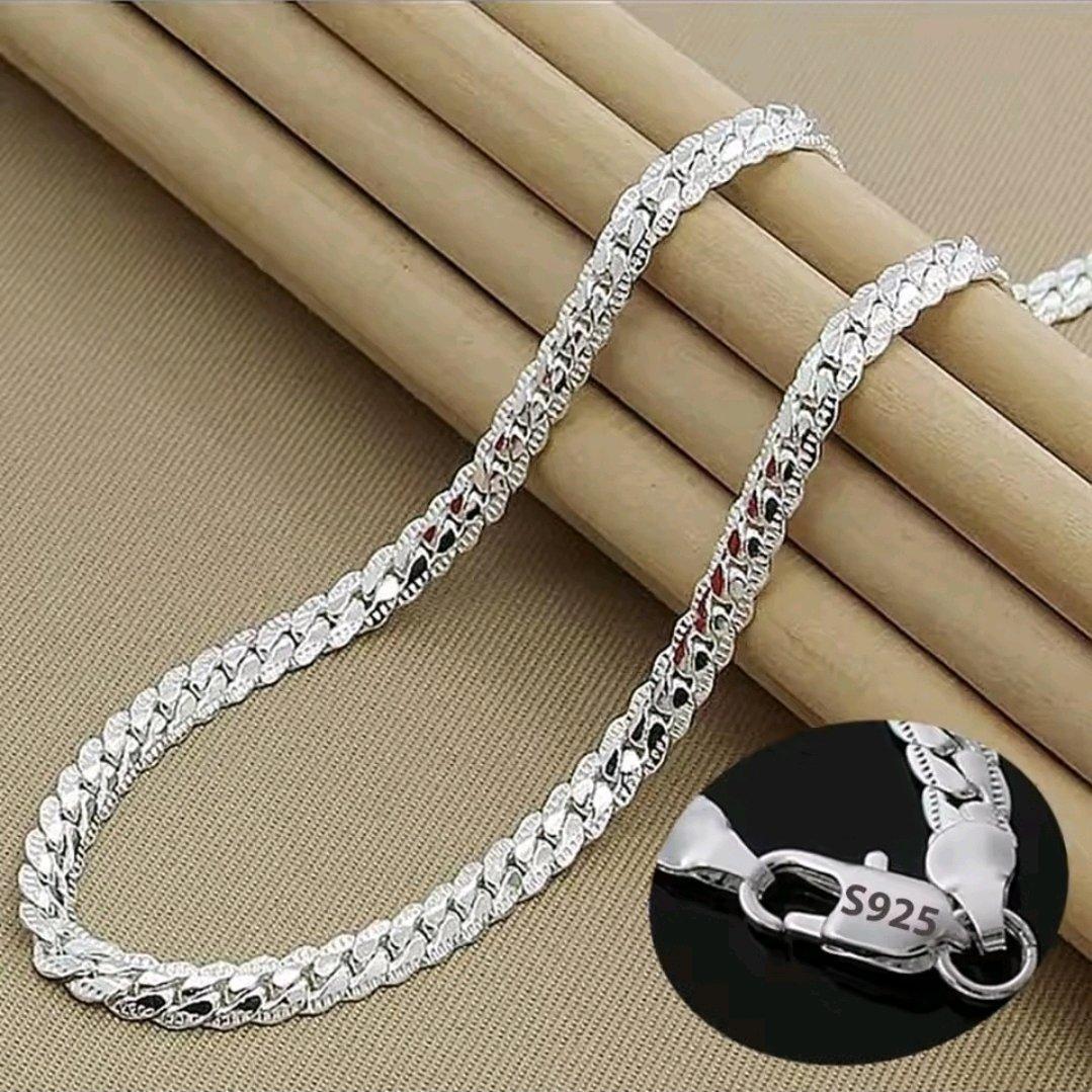 collar  estilo cubano  bao de plata sello 925 - Lewisville, Texas - FleaMarketBay