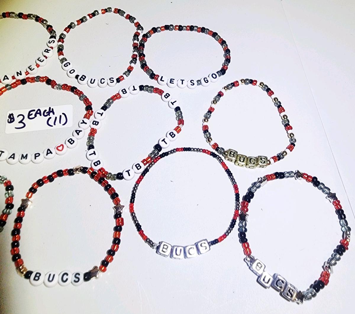 Football teams beaded bracelets - Knoxville, Tennessee - FleaMarketBay