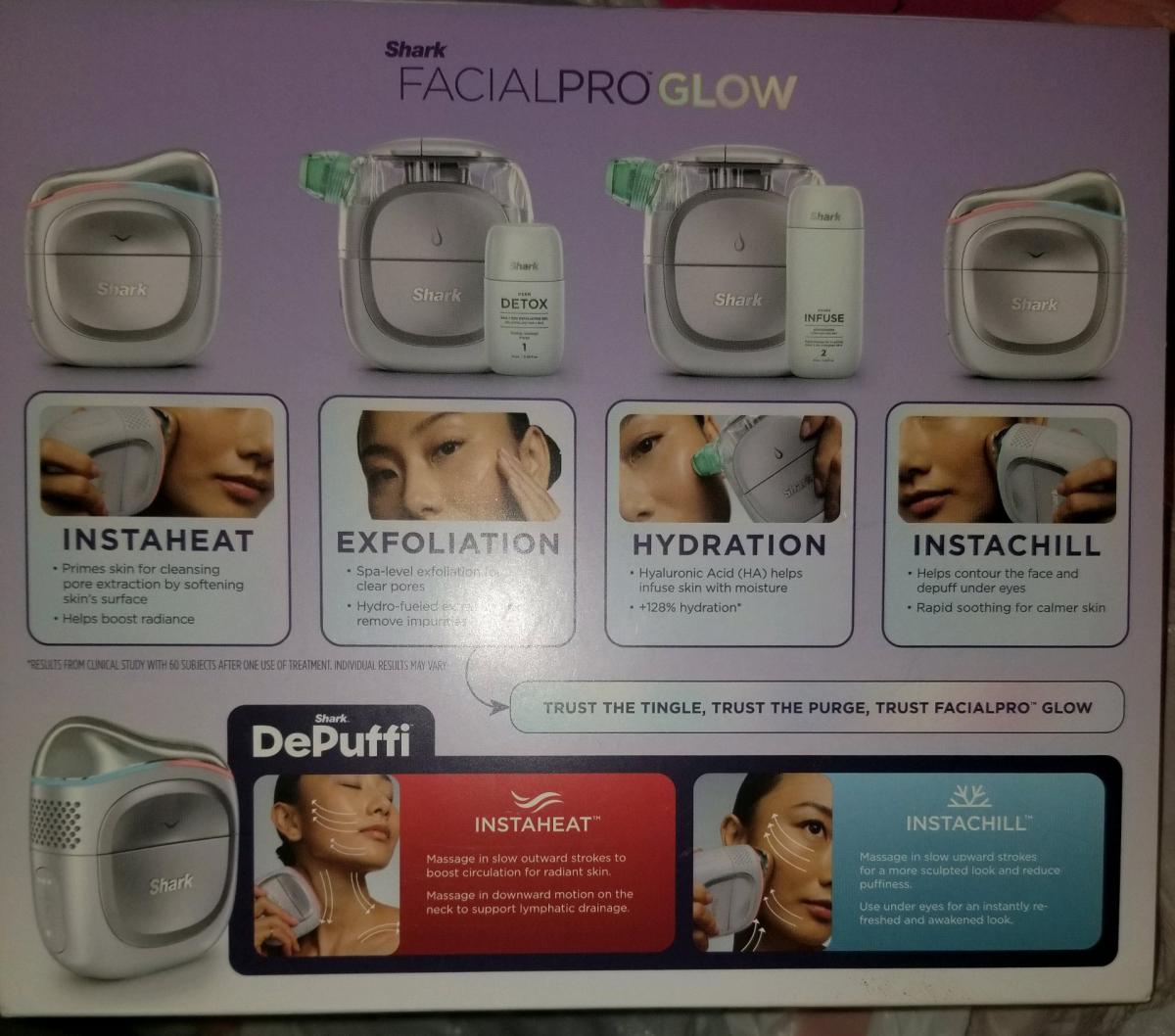 shark pro glow personal at home facial system - Auburn, Washington - FleaMarketBay