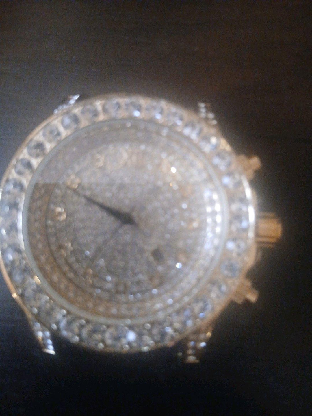 NIP Bling Master Moissanite Hip Hop Fashion WatchesNO BAND N - New York, New York - FleaMarketBay