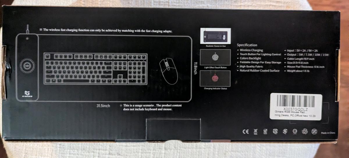 SteelSeries Apex 3 RGB Keyboard GiMars 15W Pad and Mouse - Northfield, New Jersey - FleaMarketBay