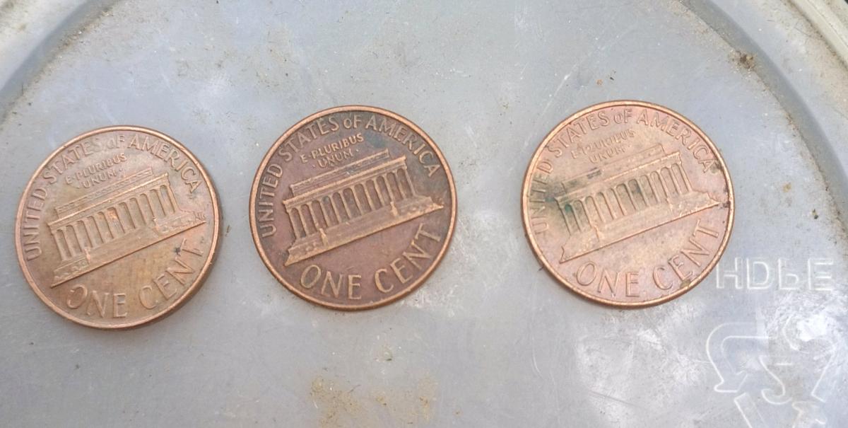 Three Rare 1974 Aluminum Pennies - New Castle, Pennsylvania - FleaMarketBay