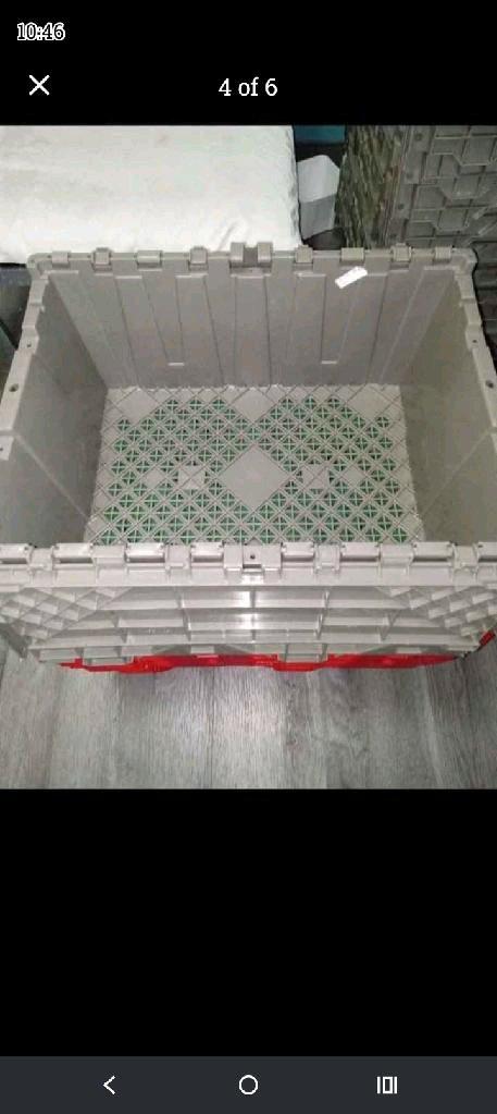 storage bin stackable crates multi purpose use - Nashville, Tennessee - FleaMarketBay