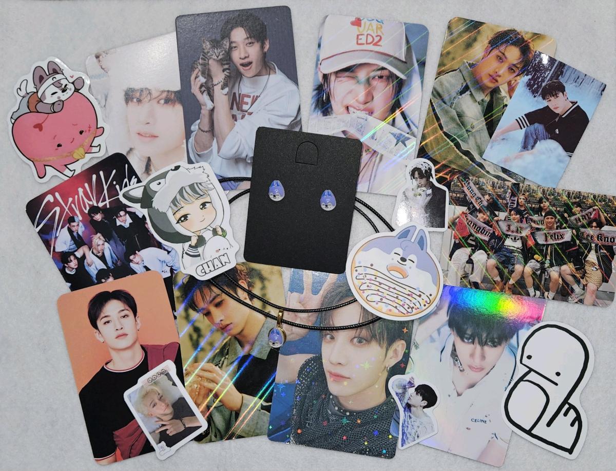 Stray Kids Bang Chan Bias Pack with Jewelry - Huntsville, Texas - FleaMarketBay