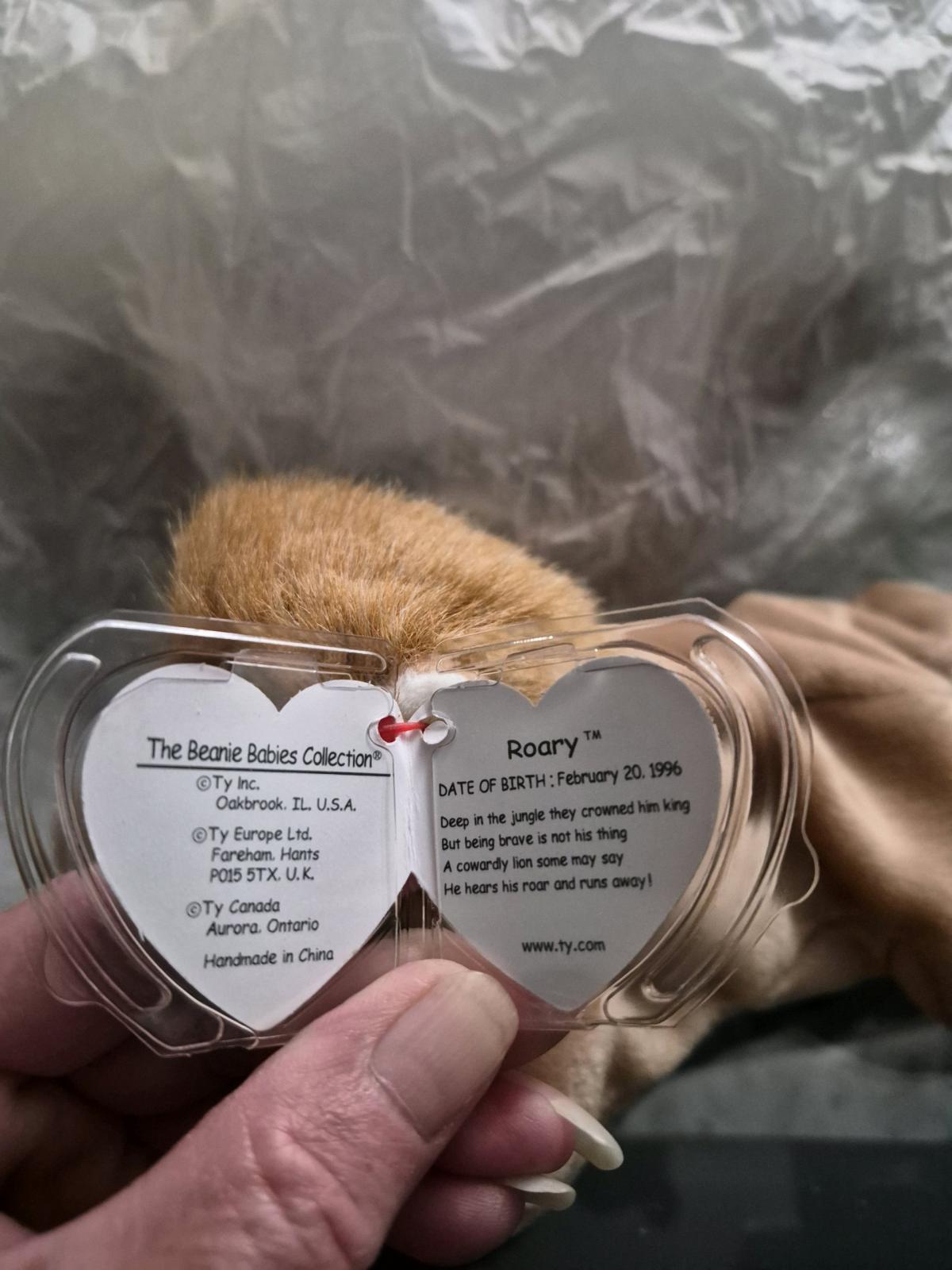 Rare Beanie Baby Roary on hang tag - Franklin, Ohio - FleaMarketBay