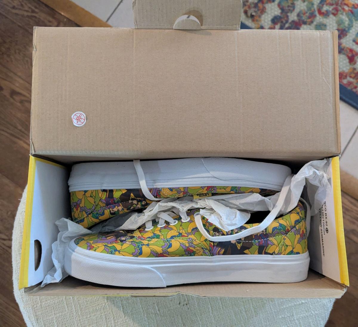 Vans X Beatles Yellow Submarine Sneakers - Northfield, New Jersey - FleaMarketBay