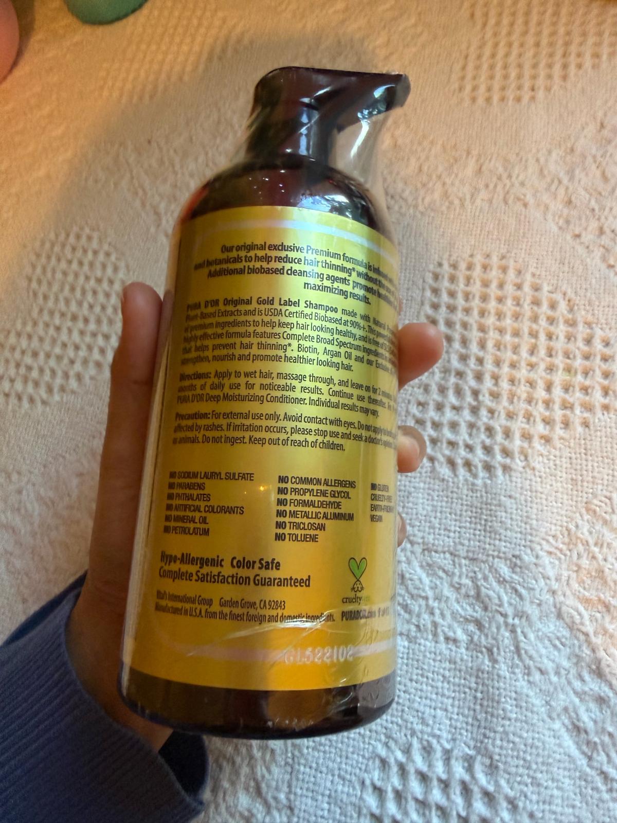 brand New Sealed Pura D Or Shampoo - Canton, Georgia - FleaMarketBay