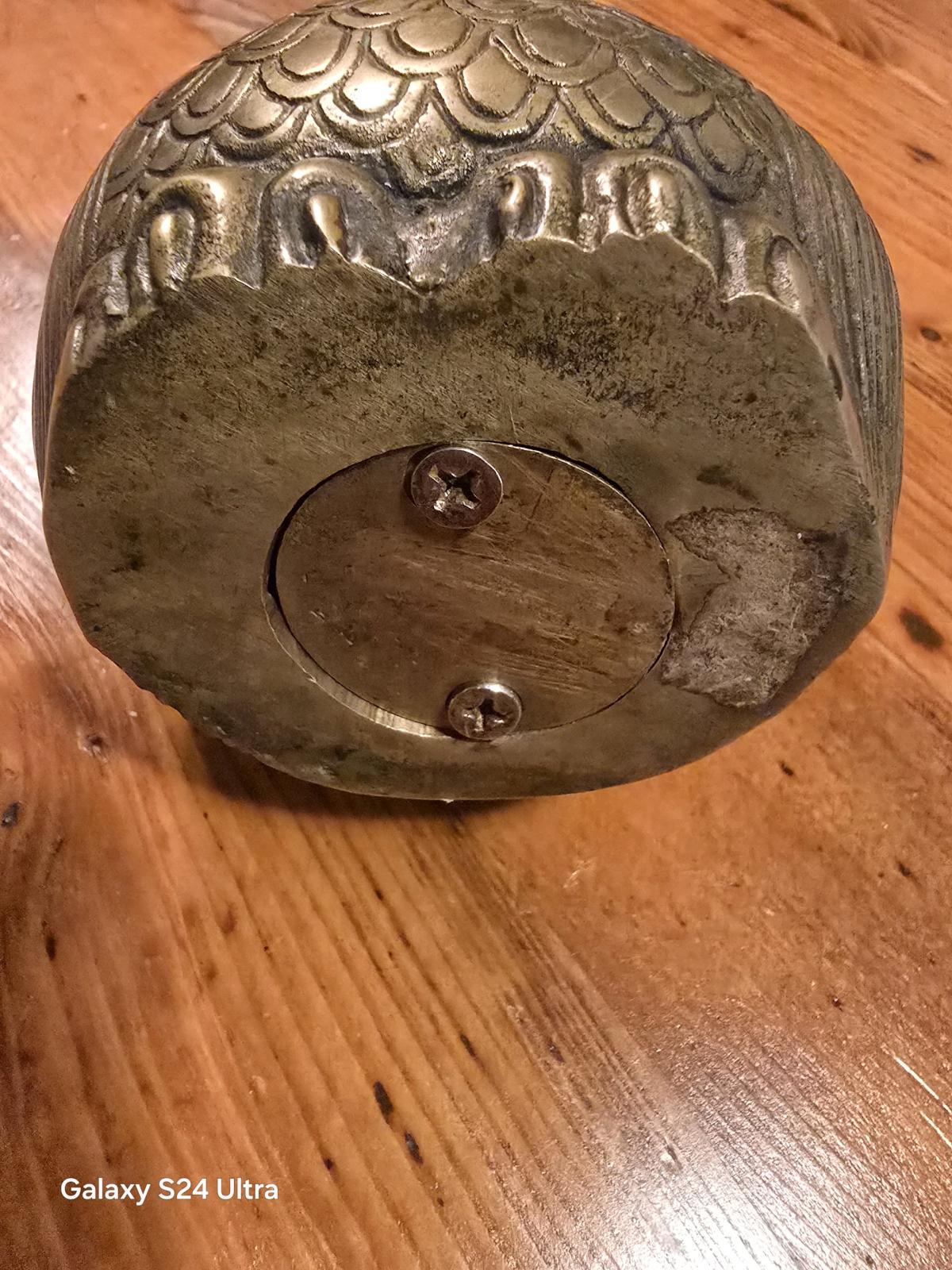 vintage brass owl coin bank - King George, Virginia - FleaMarketBay