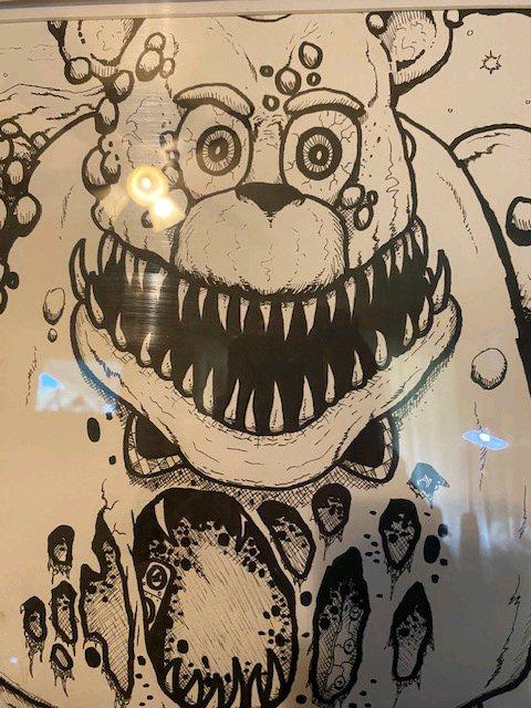 Special Custom made Five Nights at Freddys artwork - Boaz, Alabama - FleaMarketBay