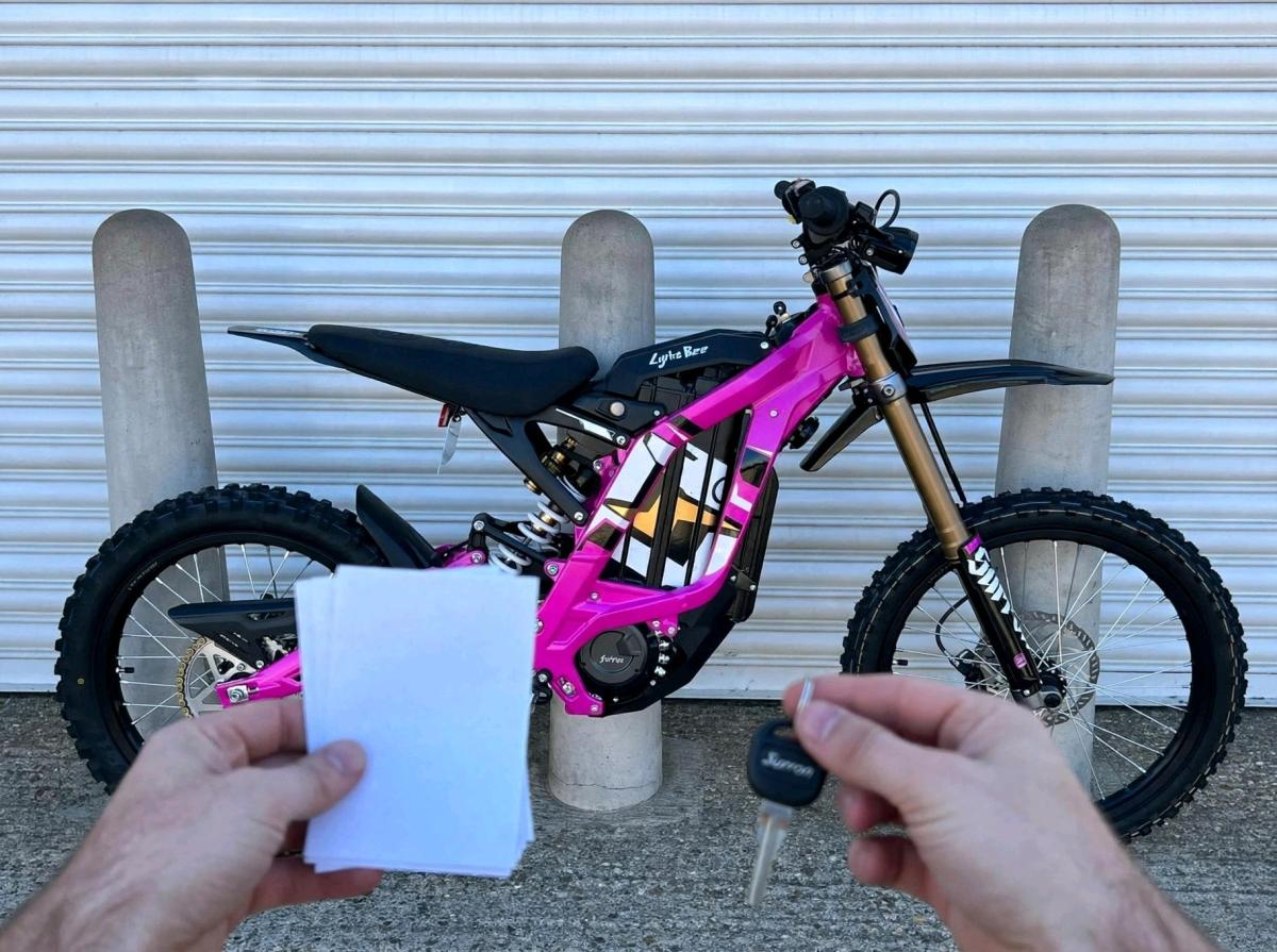 Surron bike  going for a good price - Acworth, Georgia - FleaMarketBay